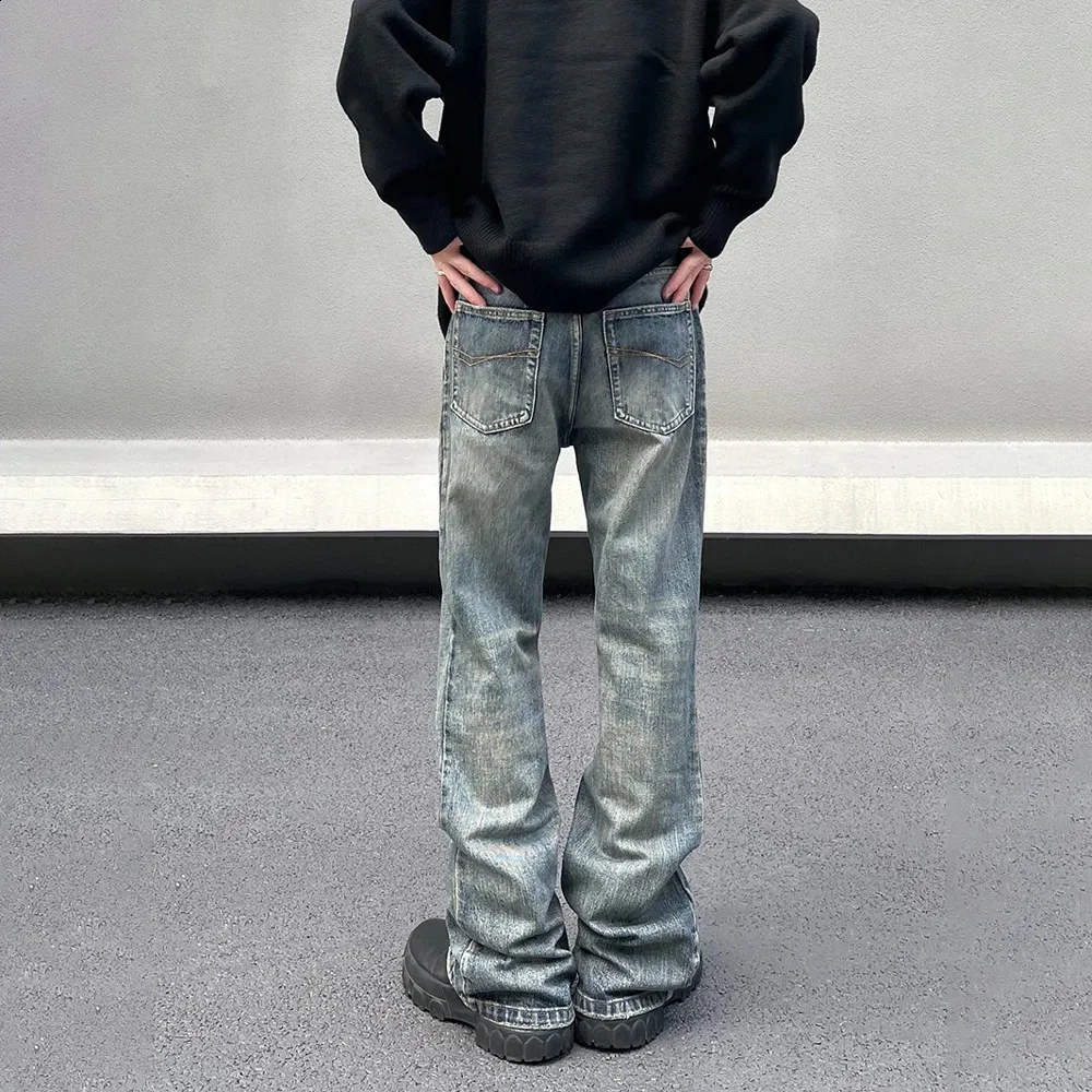 鬼フェード◎ y2k Diesel Straight Denim Pants Vintage Y2K Diesel Industry Faded Tiger Strip Denim Jeans