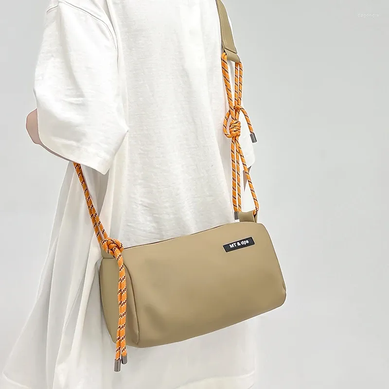 Sac à Main Bandoulière En Toile Femme – Mini Sac Messager Multi-poches – Chic