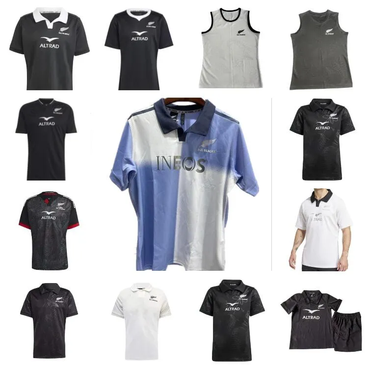 2024 2025 WORLD CUP BLACKS Rugby Jerseys Black New Jersey Zealand ...