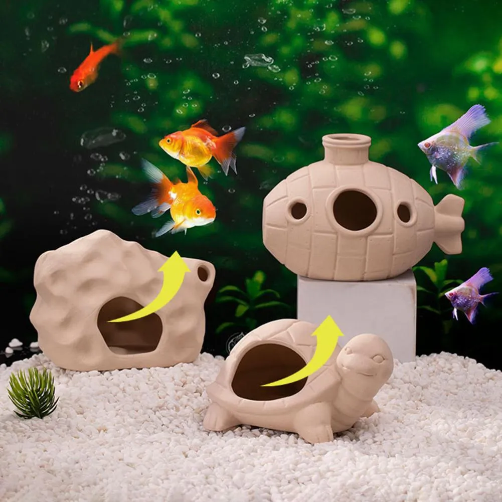 Exquisite Ceramic Lantern Mushroom Aquarium Ornament For Unique Landscaping And Fish Tank Shelter From Dh5135060 15.07 DHgate.Com