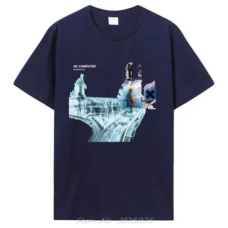 radiohead tシャツ ビンテージ　ok computer Rare!! Vintage RADIOHEAD Ok Computer Band Tee Shirt Small