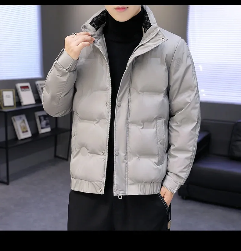 Men's Windproof Duck Down mens jackets - Solid Warmth