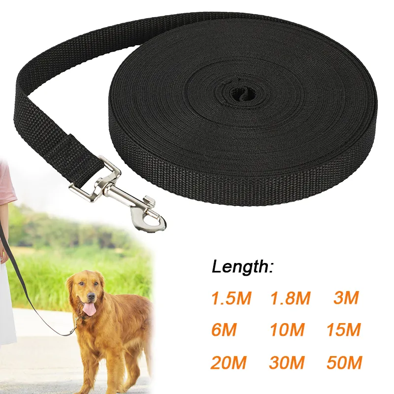 Nylon-Hundeleine, 1,8 M Lang & 2,5 Cm Breit – Robust & Sicher Für Große Hunde