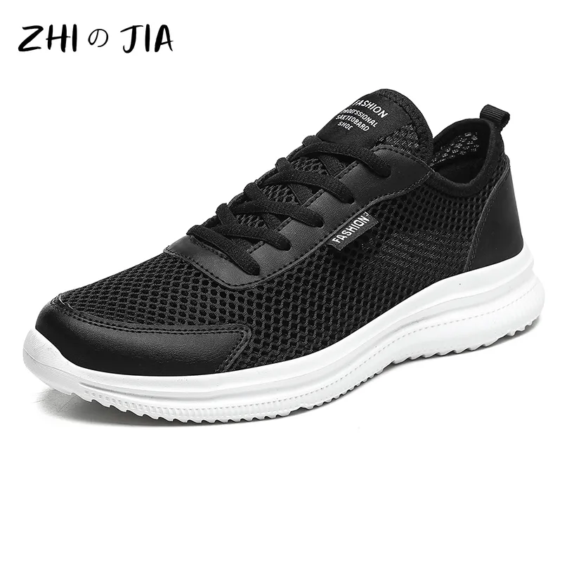 Mesh Large Mens Casual Shoes Summer Breathable Lightweight  display picture 1
