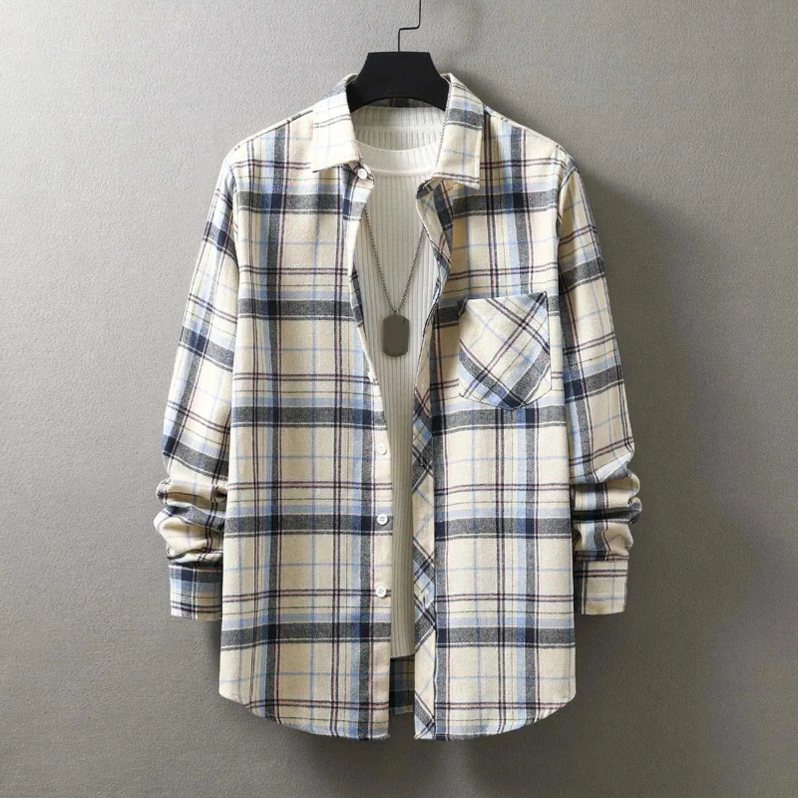LIMI feu FLANNEL SHIRT BIG CHEST POCKET | eBay