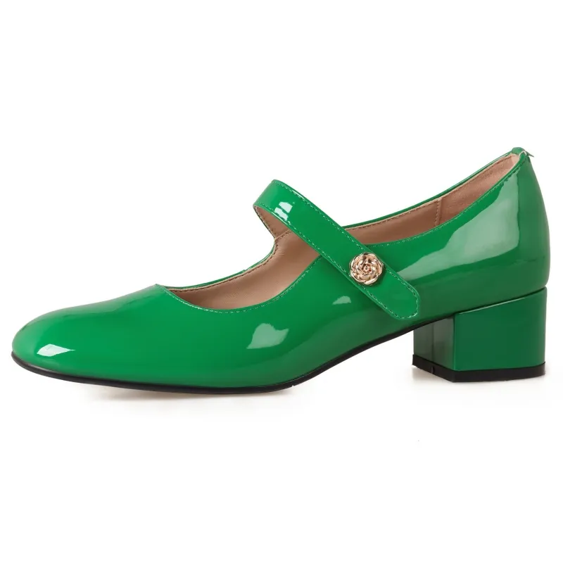 Wholesale Mens Leather Wedge Pumps Low Heeled Mary Jane Dress Shoes, Narrow  Round Toe, Slip On TPR Outsole, Genuine Leather Lining, Chain Detail For  Office, Party, Wedding At Only $142.48 | DHgate.Com