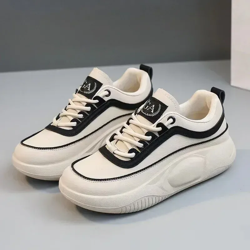 Bulk Platform Tennis Shoes Women: Autumn Fashion Elevated Sneakers