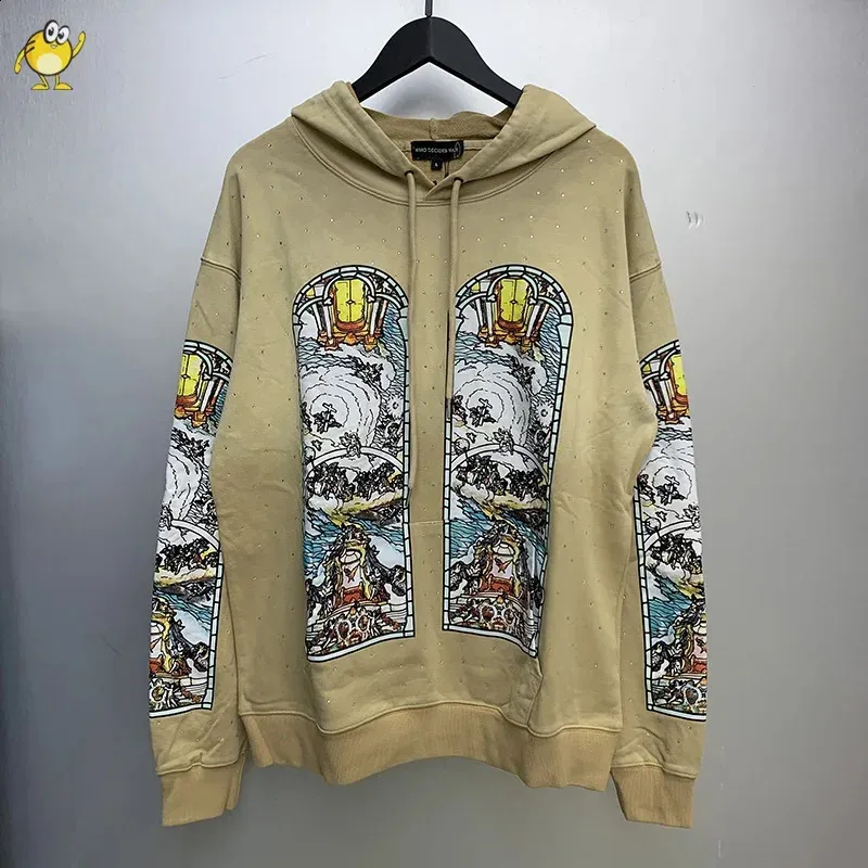 Jr Typing Color Champion Hoodie Mens Retro Graphic Print Hip Hop