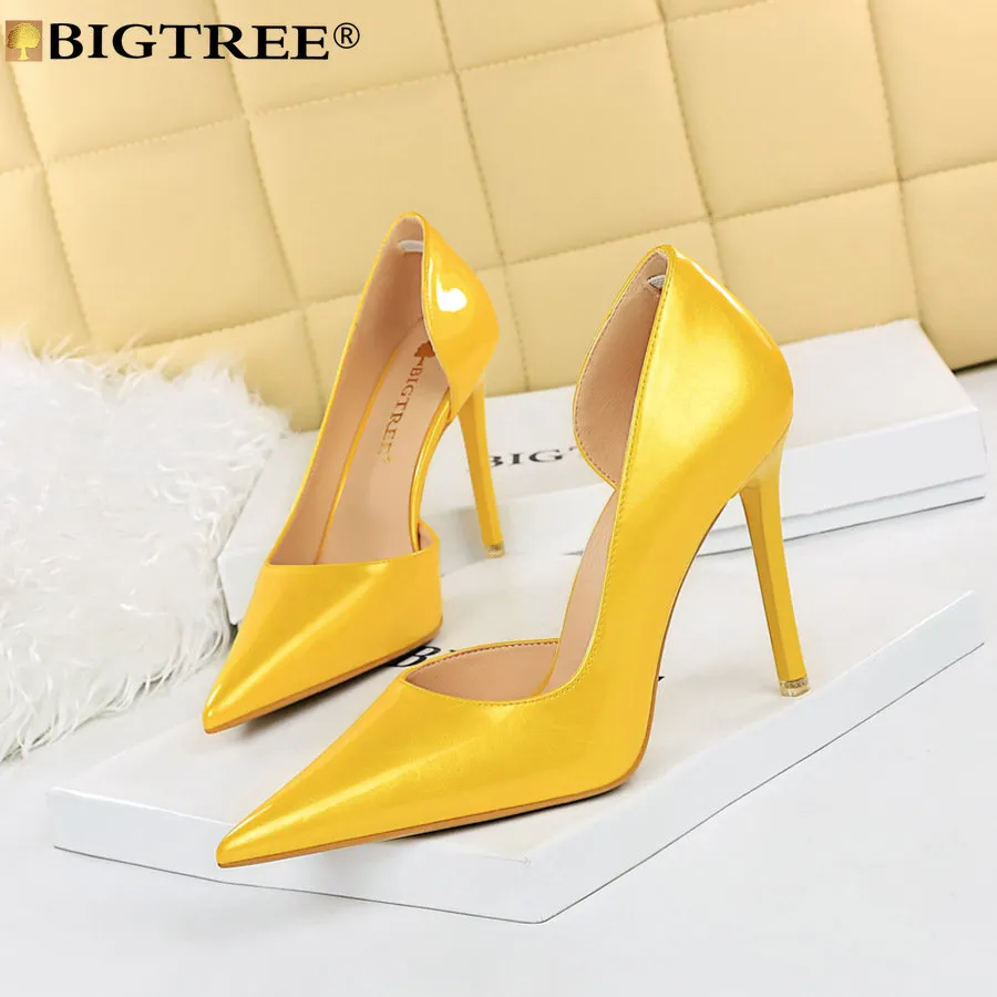 Elegant Pointed Toe Patent Leather Pumps - 11cm High Heels, Sexy Dress Shoes, Shop Now! from Dhgate Dress Shoes - price 92.9 Elegant Pointed Toe Patent Leather Pumps - 11cm High Heels, Sexy Dress Shoes, Shop Now! from Dhgate Dress Shoes - price 92.9