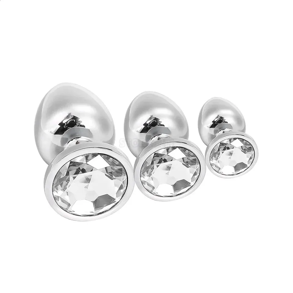 Stainless Steel Anal Plug With Crystal Mini Round... From Ruiqi04, $5.18 |  DHgate.Com
