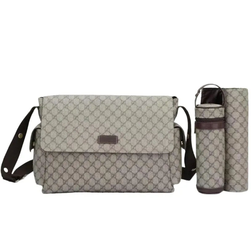 Baby Bag Pram Diaper Bags Fashion Designer Vintage Floral Diapering Babies Nursing Nappy Bag Childrens Girl Boy Large Nylon Zipper Bag Change Mat Bottle Holder From 73 43 DHgate