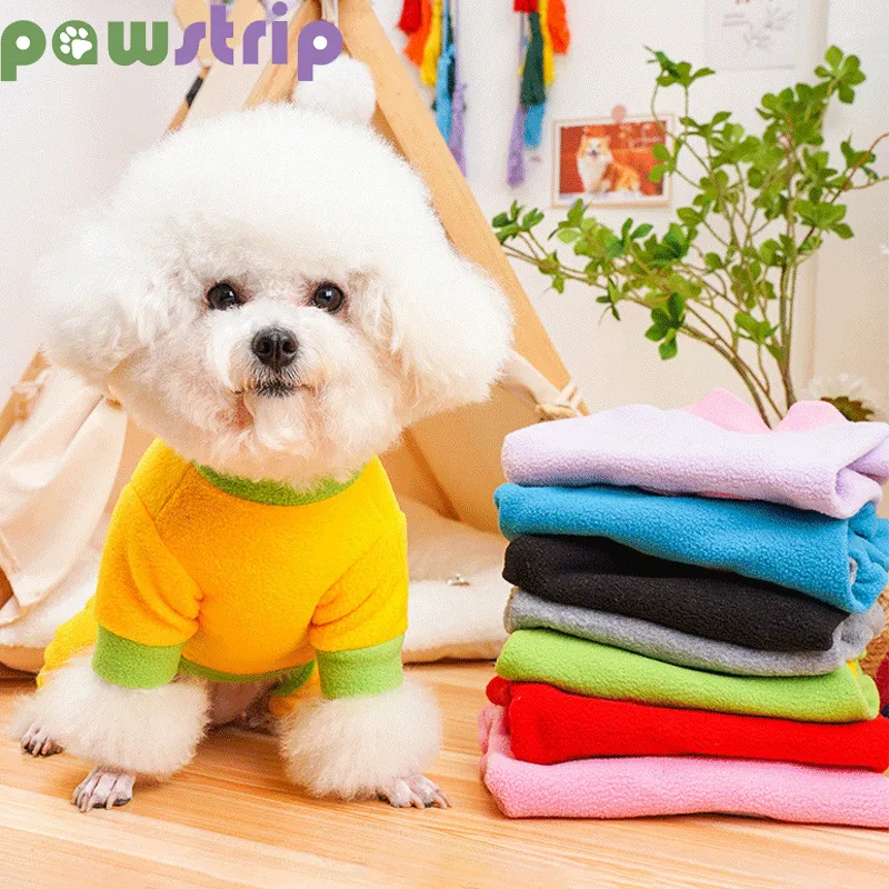 Haiem Flowe Chicken For Winter Dog Hoodie Sweatshirts With Pockets Warm Dog Clothes For Small Dogs Chihuahua Large