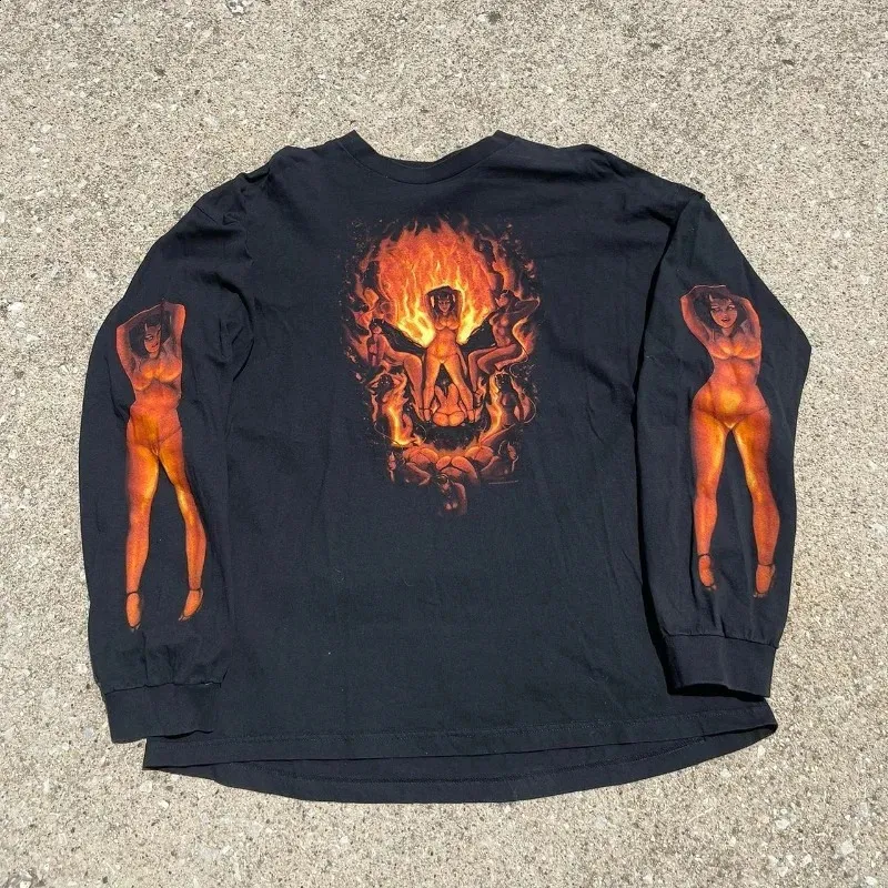 long sleeve t-shirt ロンT 00's y2k d.i.a Amazon.com: Early 2000s Cyber Y2K Star Downtown Girl
