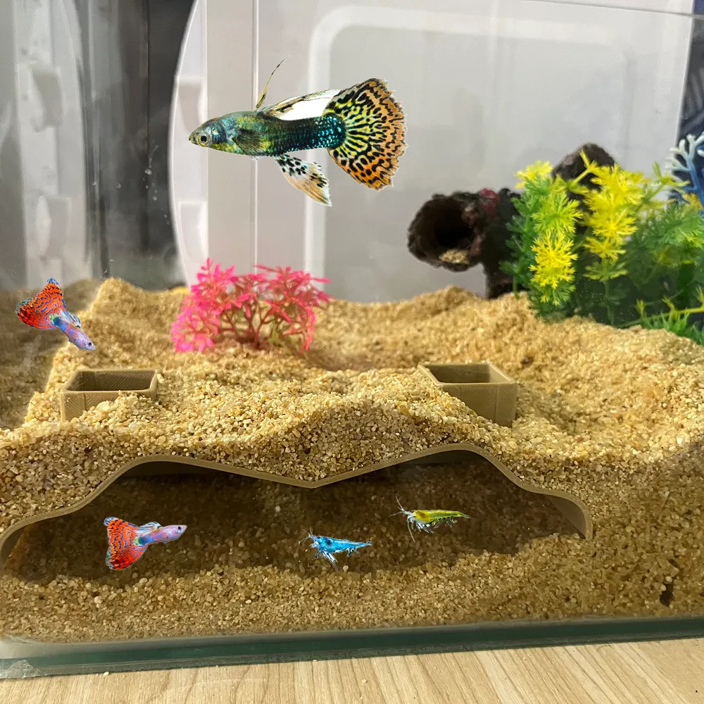 Aquarium Untergrund Versteck,Fischbecken Bodengrund Produktbild-Vorschau 3