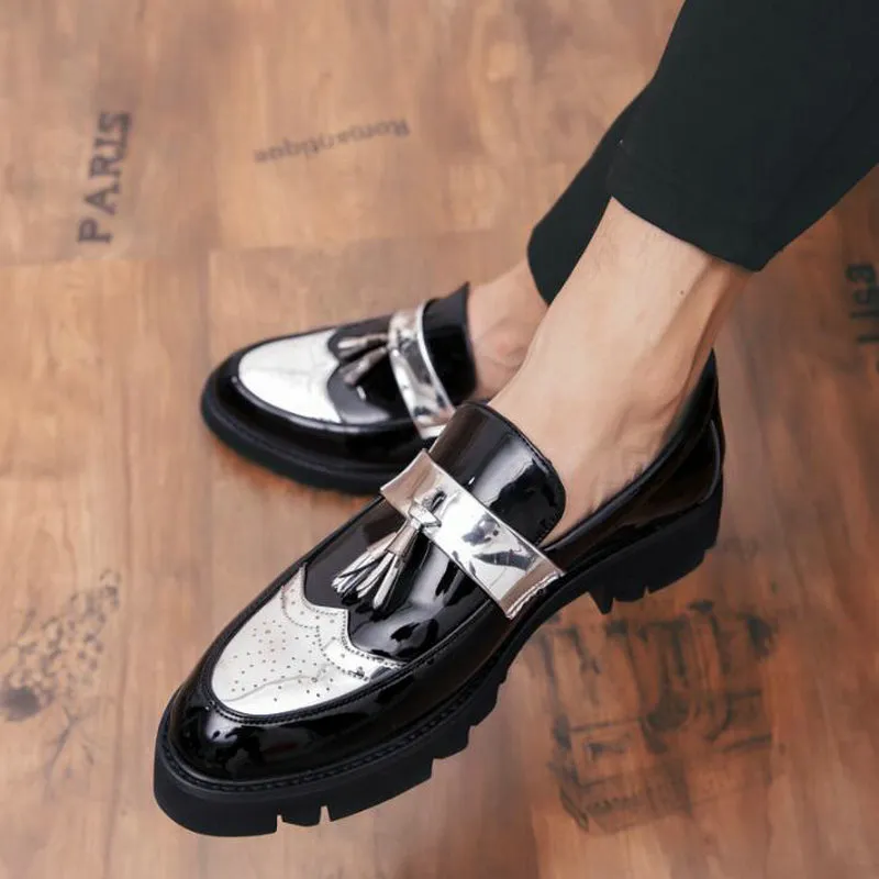 Chaussures De Ville Homme En Cuir Véritable - Style Brogue - Taille 43 (US 10) - Faites Main Au Pakistan - Neufes