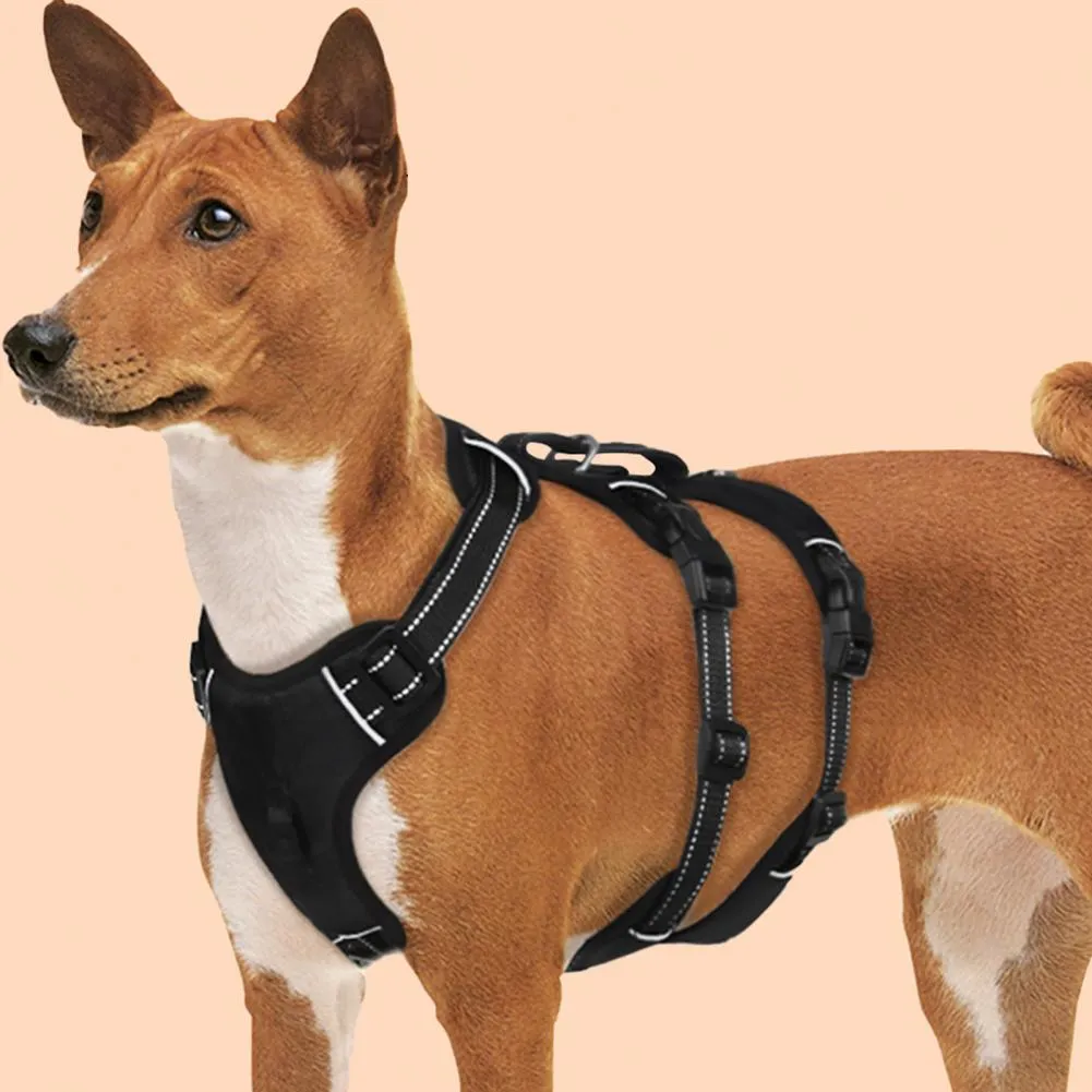 Comfortable Escape Proof Dog Harness: Breathable, No-Pull Vest for Walking  Training Shop Now!