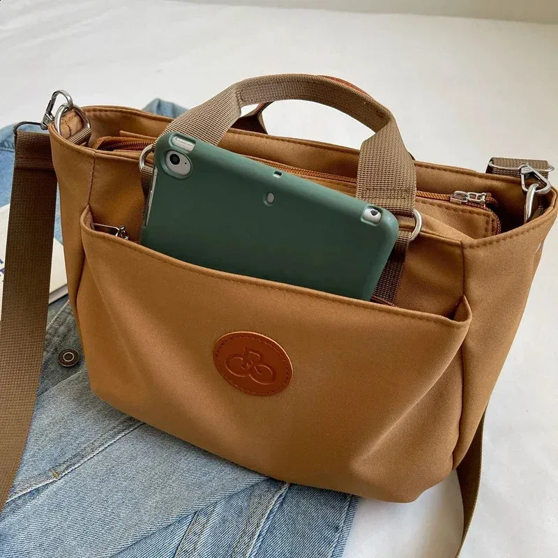 Canvas Tote Bag For Women – Stylish Crossbody Hobo Bag With Multiple Pockets - View #9