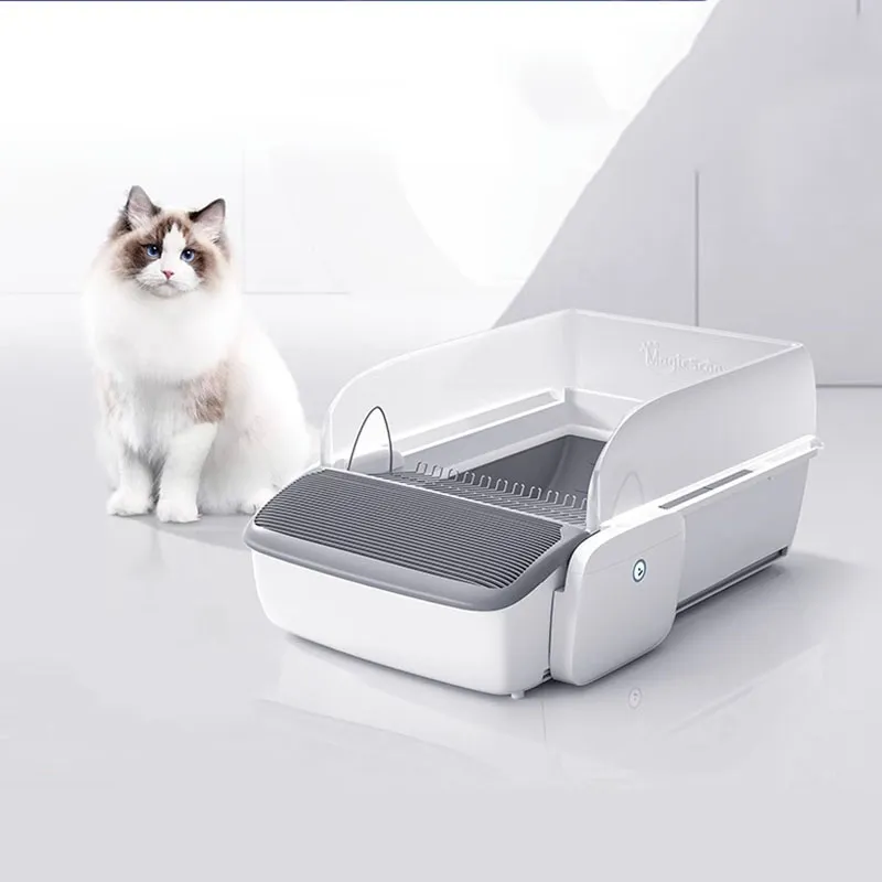 Cat litter box sand outlet