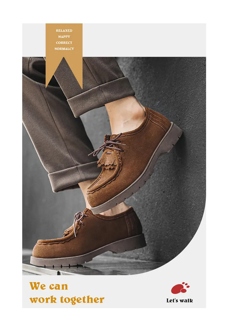 DHgate.com:Mens Suede Leather Casual Shoes - British Style DHgate.com:Mens Suede Leather Casual Shoes - British Style