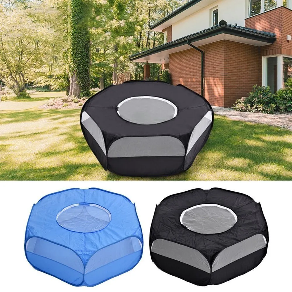 Dog Playpen Foldable Hamster Travel Cage Portable Small Pet