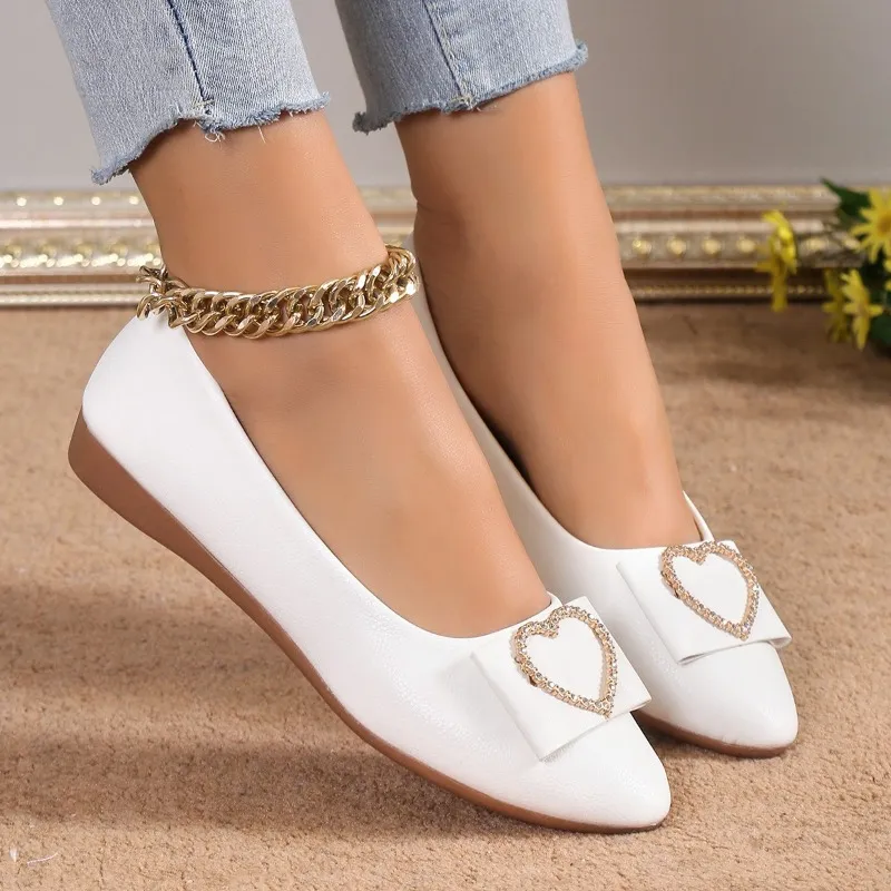 Bulk Designer Ballerina Flats: Womens Pointed Toe Ballet Shoes