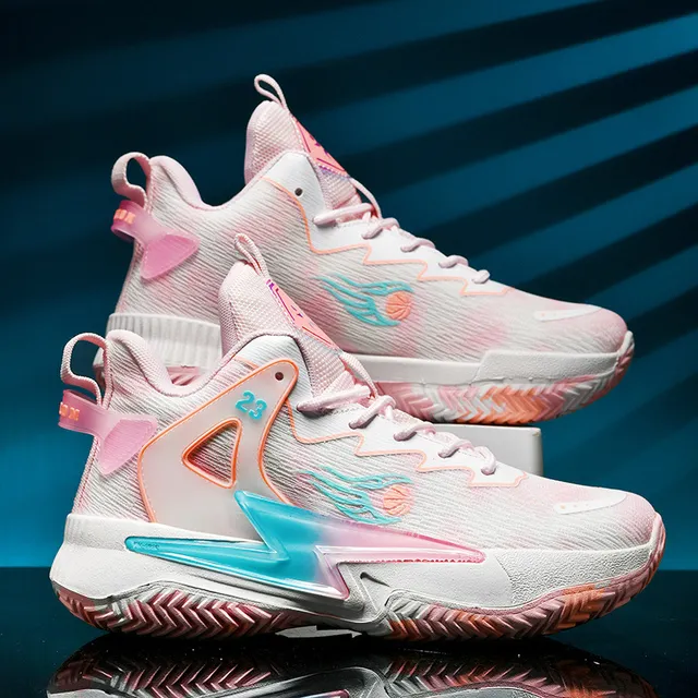 Premium Unisex Basketball white sneakers for Outdoor Sports