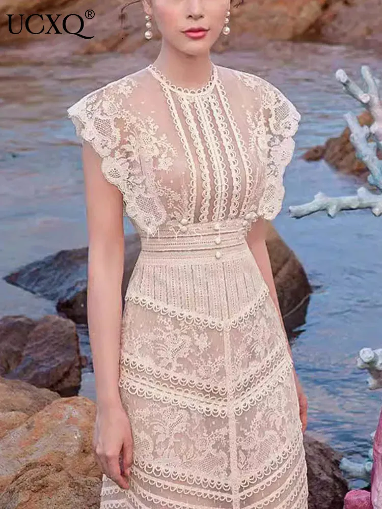 Patchwork Summer Dress Mid-Calf Cotton Blend Apricot Color Sleeveless A-Line Dress for Spring from Dhgate Street Style Dresses - price 65.72 Patchwork Summer Dress Mid-Calf Cotton Blend Apricot Color Sleeveless A-Line Dress for Spring from Dhgate Street Style Dresses - price 65.72