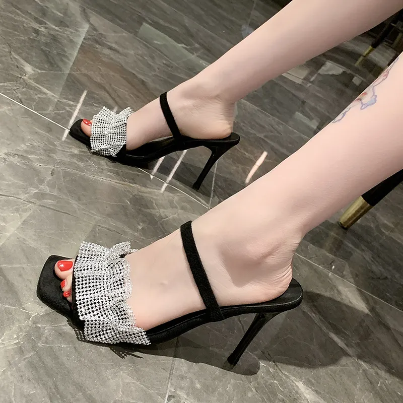 Elegant Open Toe High Heels Sandals for Women Party Nightclub