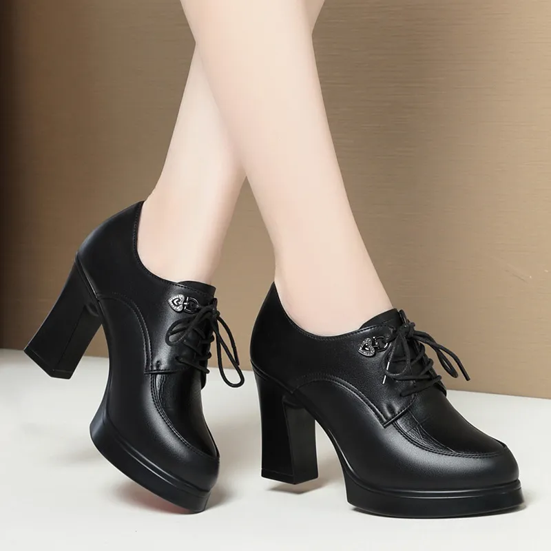 Soft leather oxford shoes womens hot sale