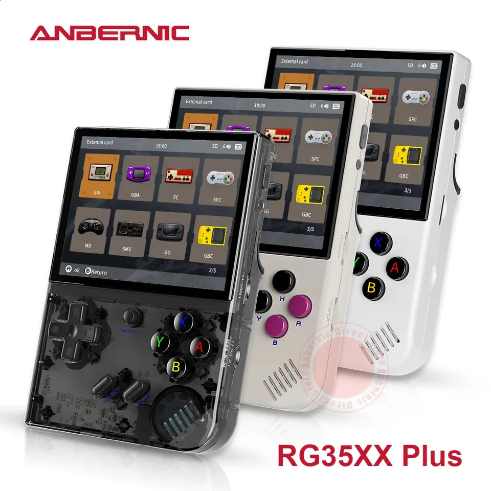 ANBERNIC RG35XX Plus 5000 Classic Games Wireless Wired Controllers anbernic-rg35xx-plus-5000-classic-games-wireless-wired-controllers
