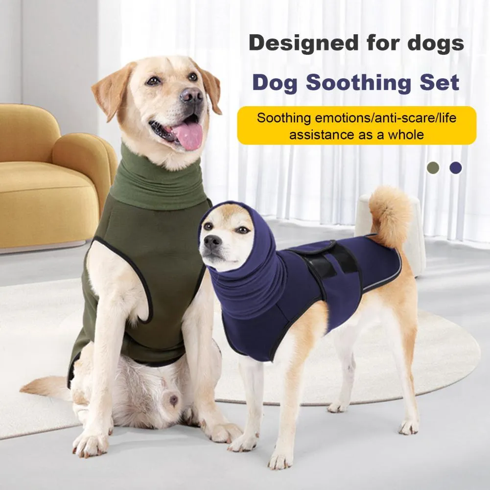 Qiyadin Separation Anxiety Vest For Dogs QIYADIN Dog Anxiety