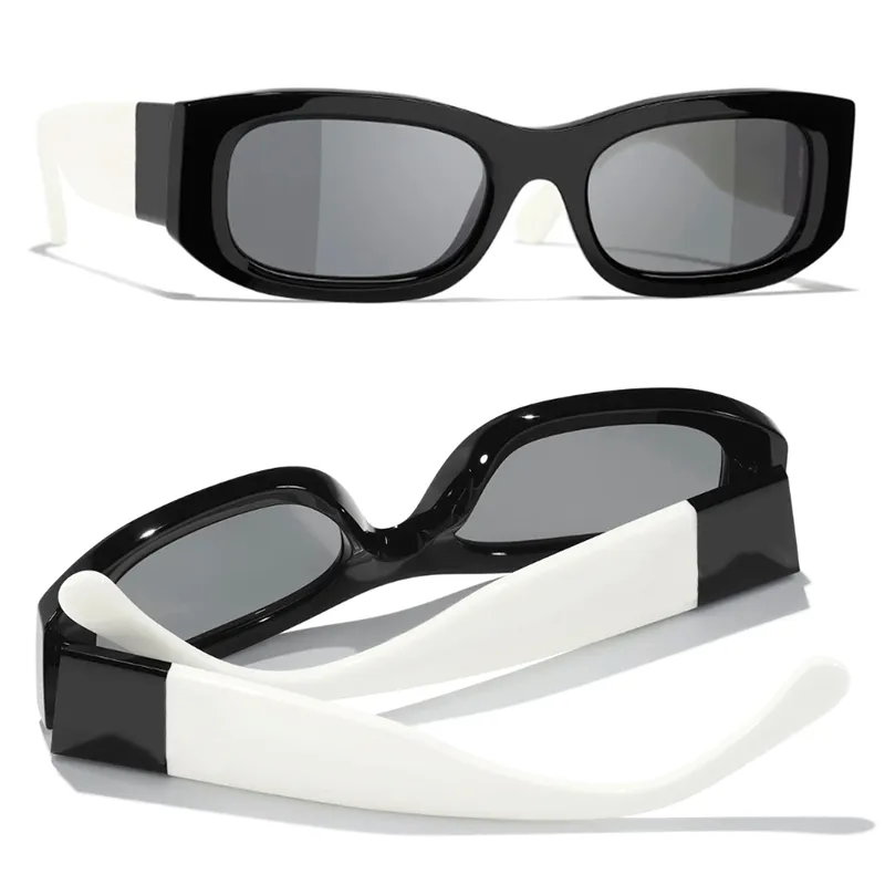 Square Acetate Sunglasses UV400 Radiation Protection Full  display picture 3