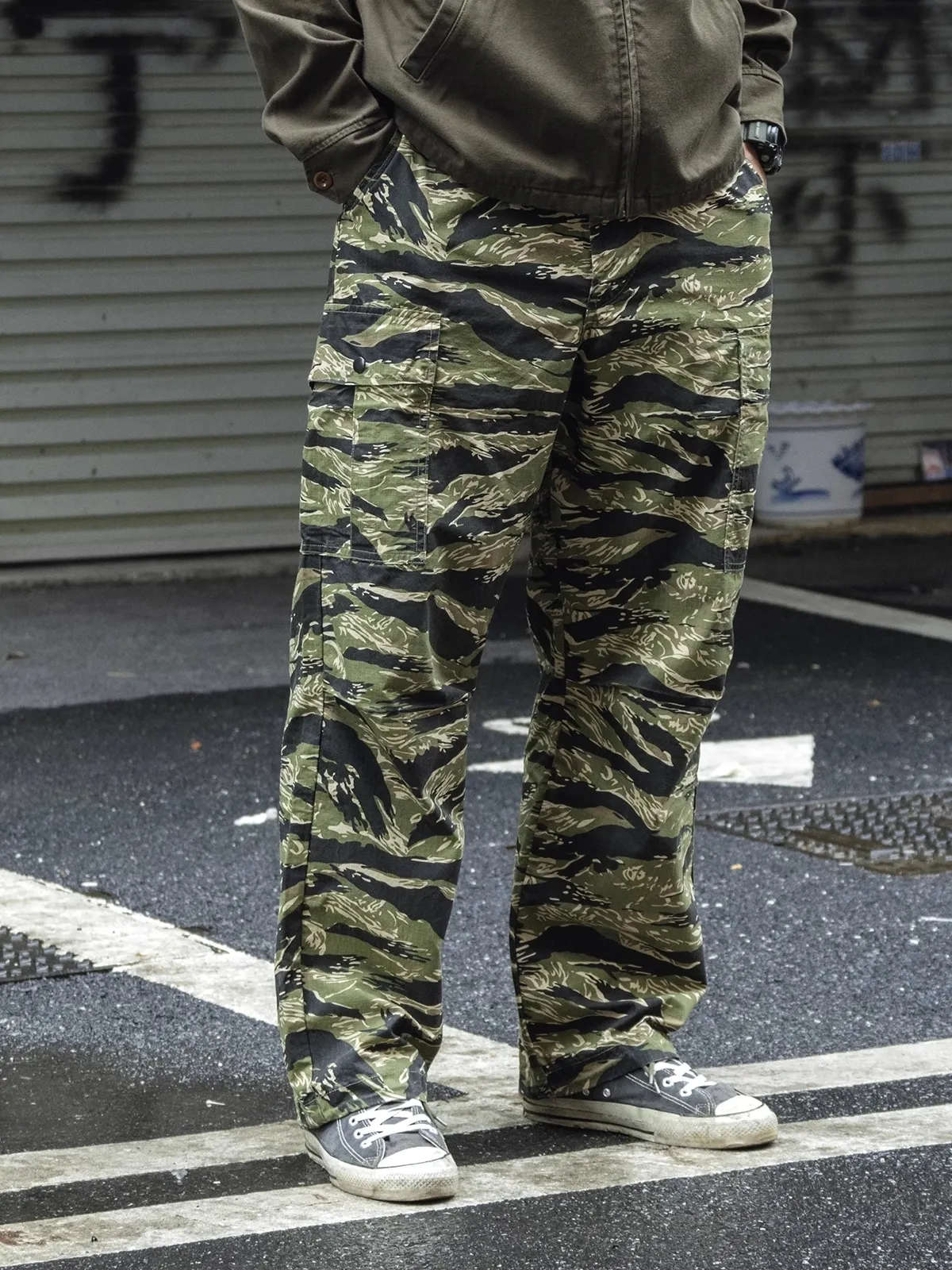 パンツ standard journal TERADA military pants BlackSign-MilitaryTwill.