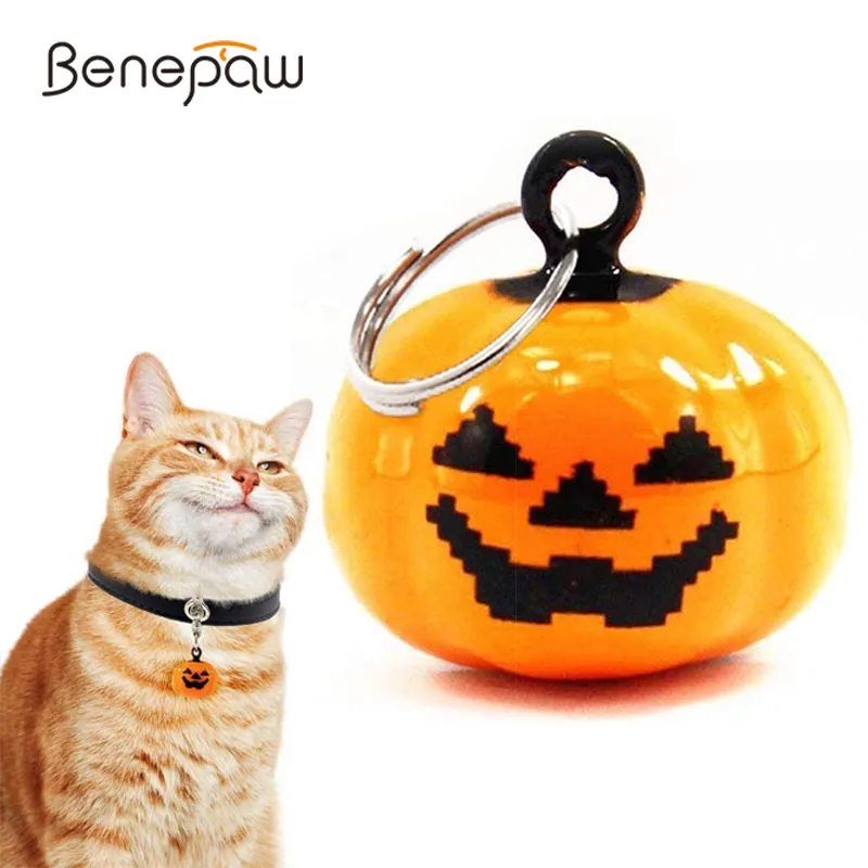 Save Big on Bulk Pumpkin Cat Collar Halloween Pet Collars: Pumpkin Charm  Cat Dog Collar With Jingle Bells Best Deals on DHgate
