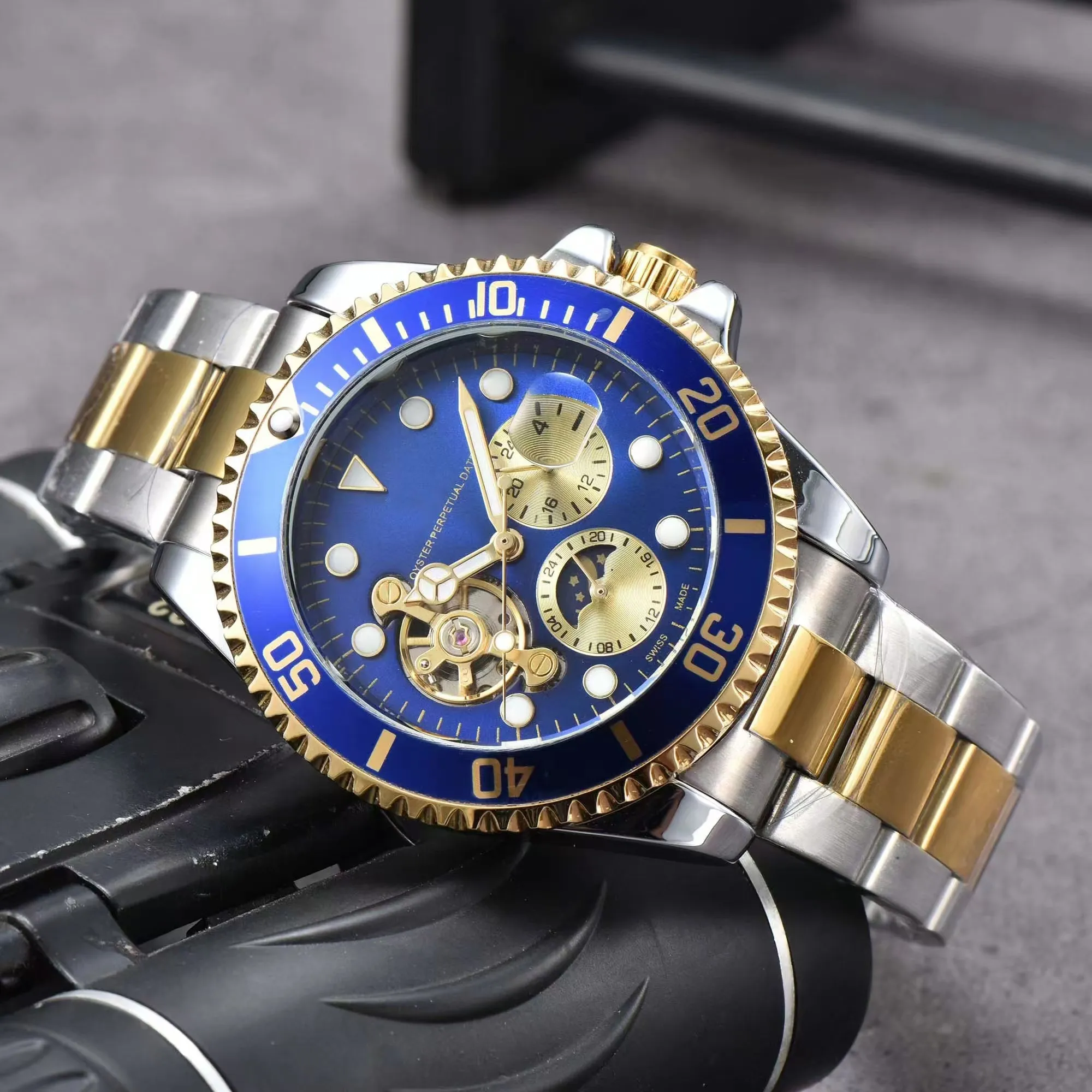 Reloj Mecánico Reloj Suizo Automatico Hombre Reloj Automático