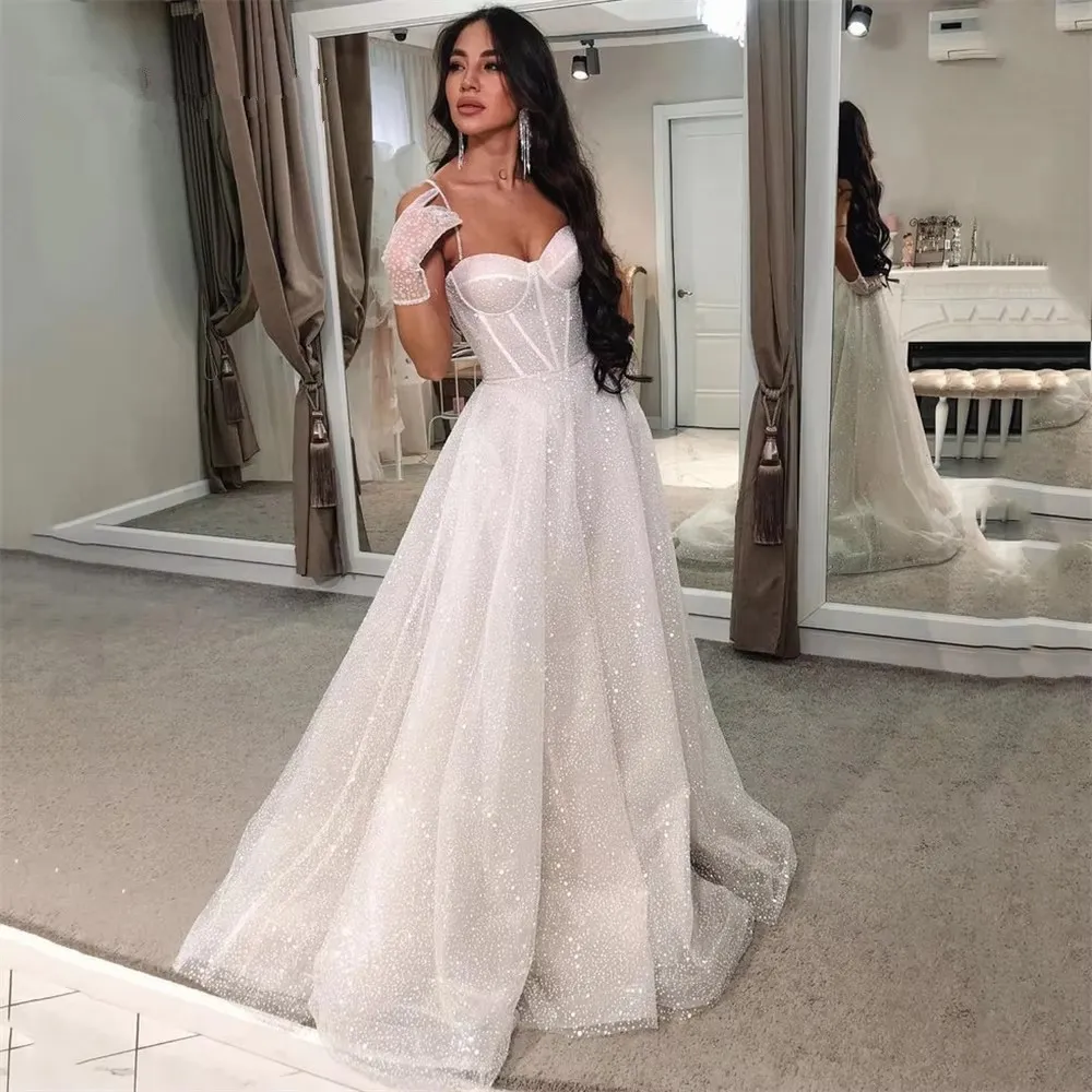 Glitter Tulle Princess Wedding Gown: Shop Now! Sexy Boho Bride