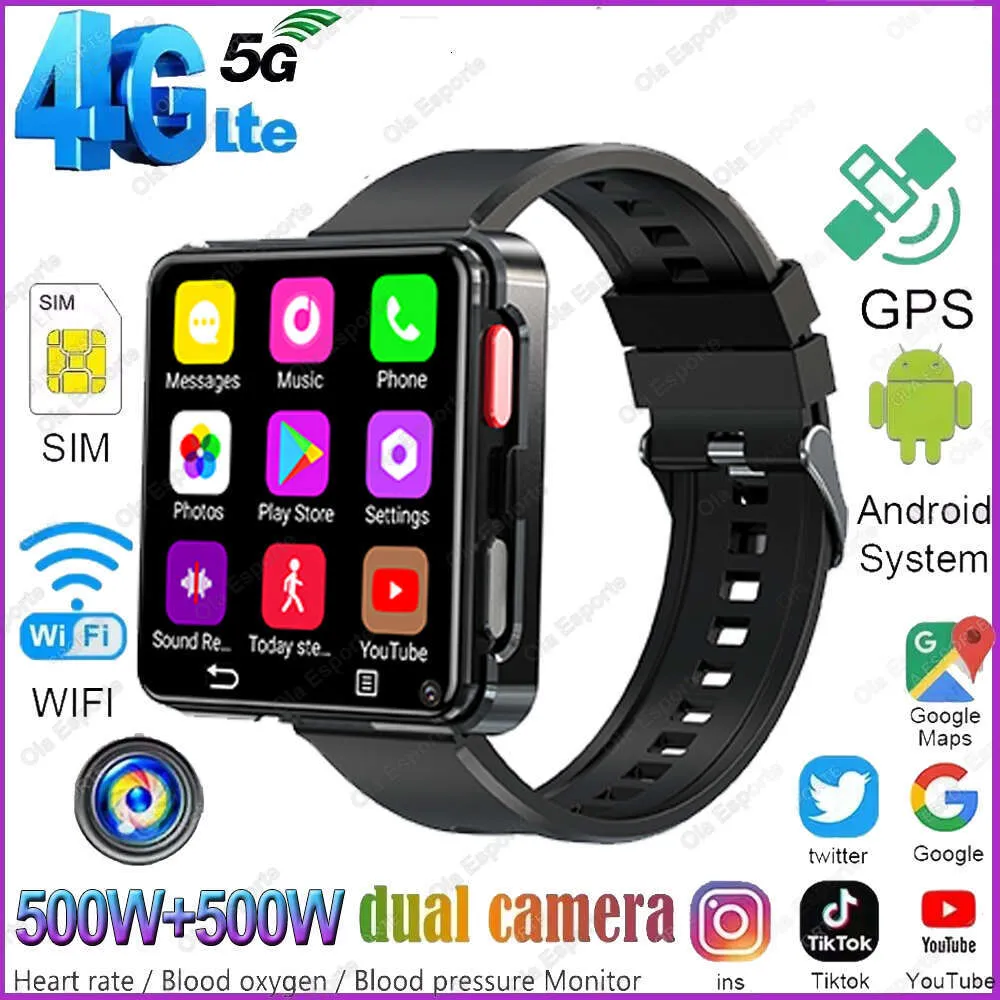 Play Store Huawei 4g Smart Watch WIFI GPS 4G Smartwatch SIM Card