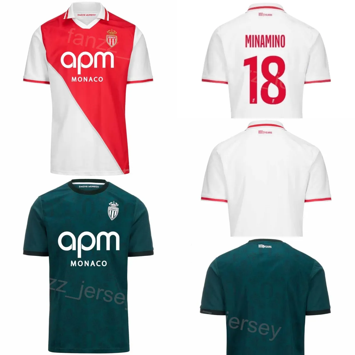 Premium 24/25 Soccer Jersey: Monaco FC Style, Shop Now! High-Performance  Football Best Seller!