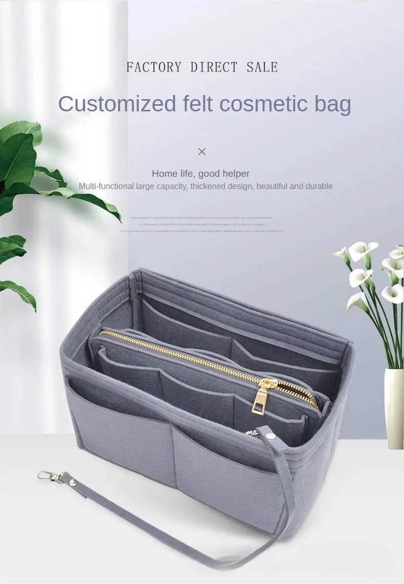 custom travel makeup cosmetic bag large capacity factory MAMUNU Bag, Cosmetic Storage with Handle, Portable Zipper Cosmetic Bag Toiletry Bag Bag Large with Compartments for Women Girls (Blue) : Beauty & Personal Care Your girl will be happier MAMUNU Large Capacity Cosmetic Bag,