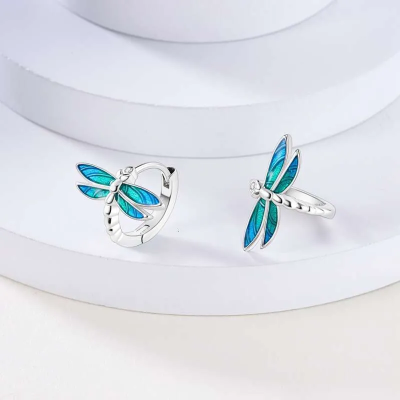 ANENJERY Vendo set di orecchini a farfalla, collana ad anello di moda per regalo di set di