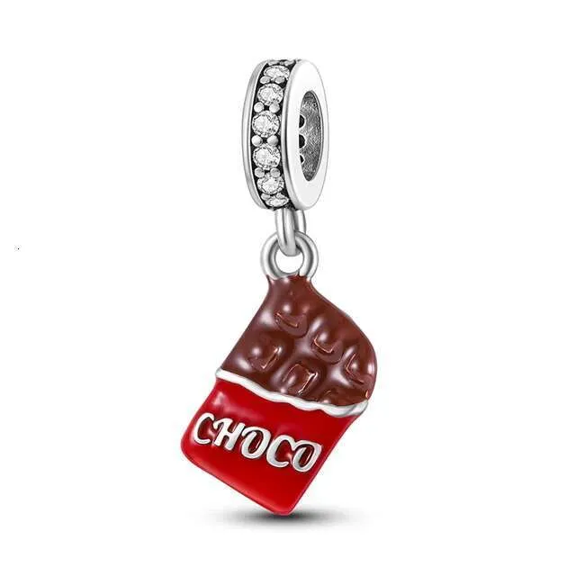 S925 925 Silver Cup Collection Coffee Afternoon Tea Wine Glass Pendant Fit Original Bracelet Charms Bead Necklace DIY_voghion.com