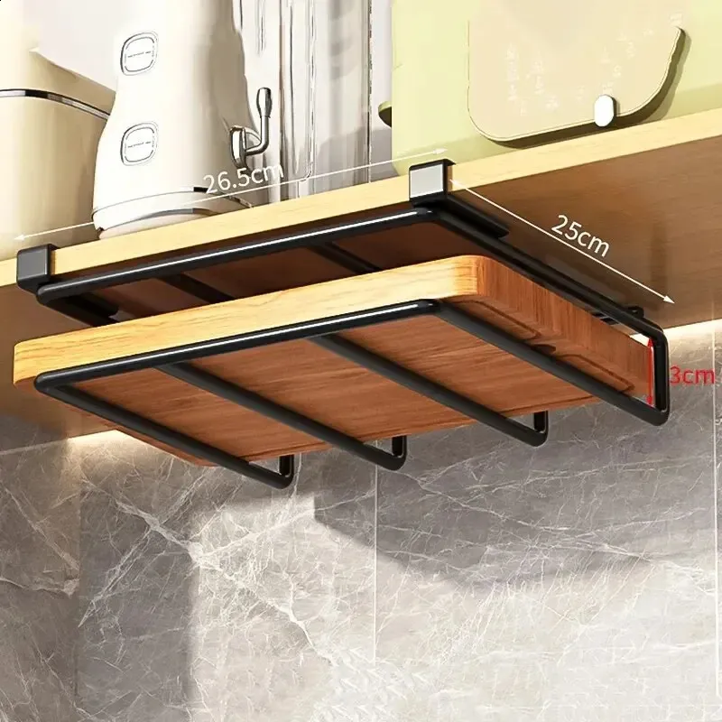 2 Pack Under Cabinet Hook Rack - 12 Hooks Each, Double Row Metal Hanger For Kitchen, No Drill