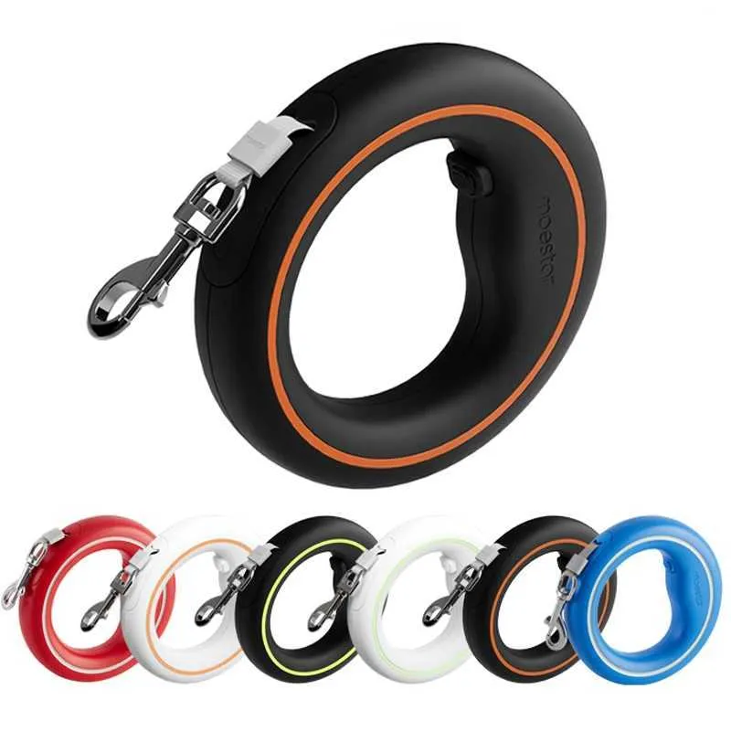 Newest MOESTAR Retractable Leash 2 Air 190g Dog Traction Rope 3M Length For 30KG Pet Withstand Max 950N Tensile Force_voghion.com