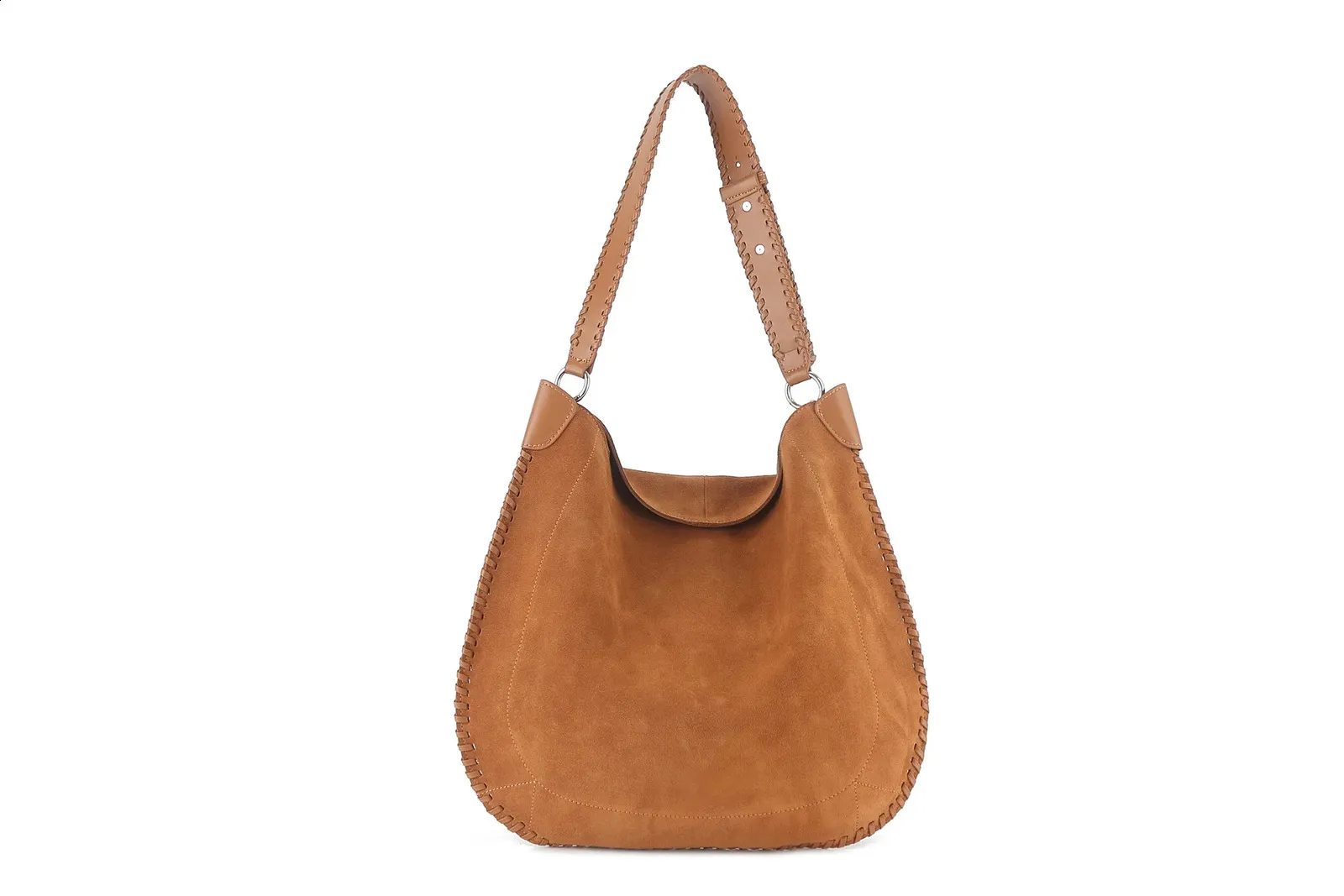 The row sideby suede shoulder bag hotsell