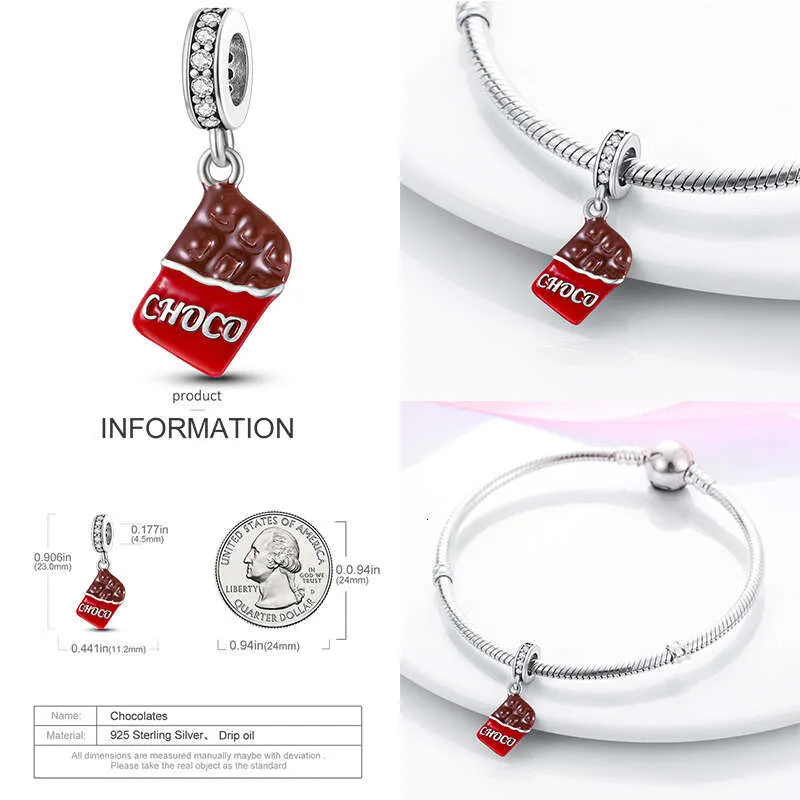 S925 Sterling Silver Coffee & Tea Cup Charm For Bracelet Necklace_voghion.com