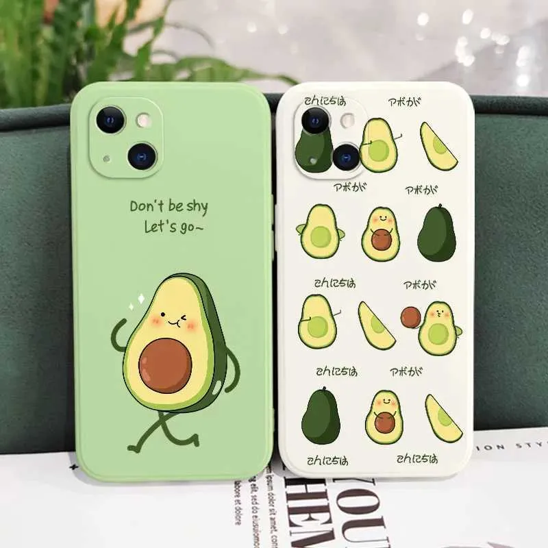 Cute Avocado Avocado Mobile Cover Protective Avocado Family Phone
