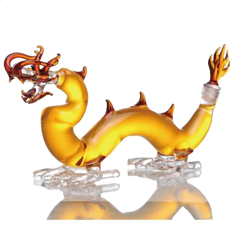Carafe à Whisky Design Animal En Verre épais - Décanteur élégant Pour Spiritueux - Idéal Cadeau Homme, Papa, Collectionneur