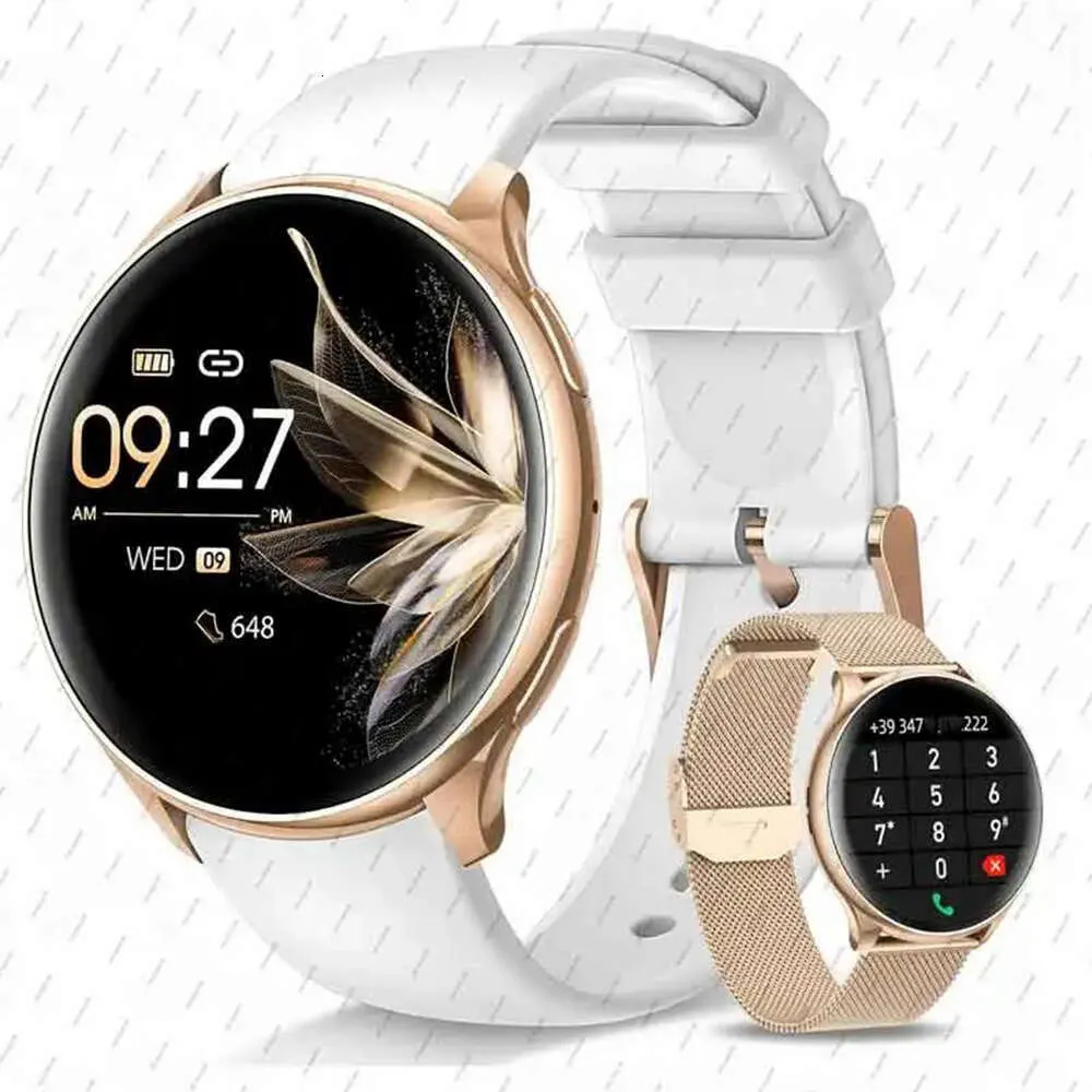 GADIXY Smart Watch For Women With Diamonds (Answer/Make Call),1.32''Full Touch Screen Smartwatch Android Phones,Fitness Tracker Heart Rate/Blood
