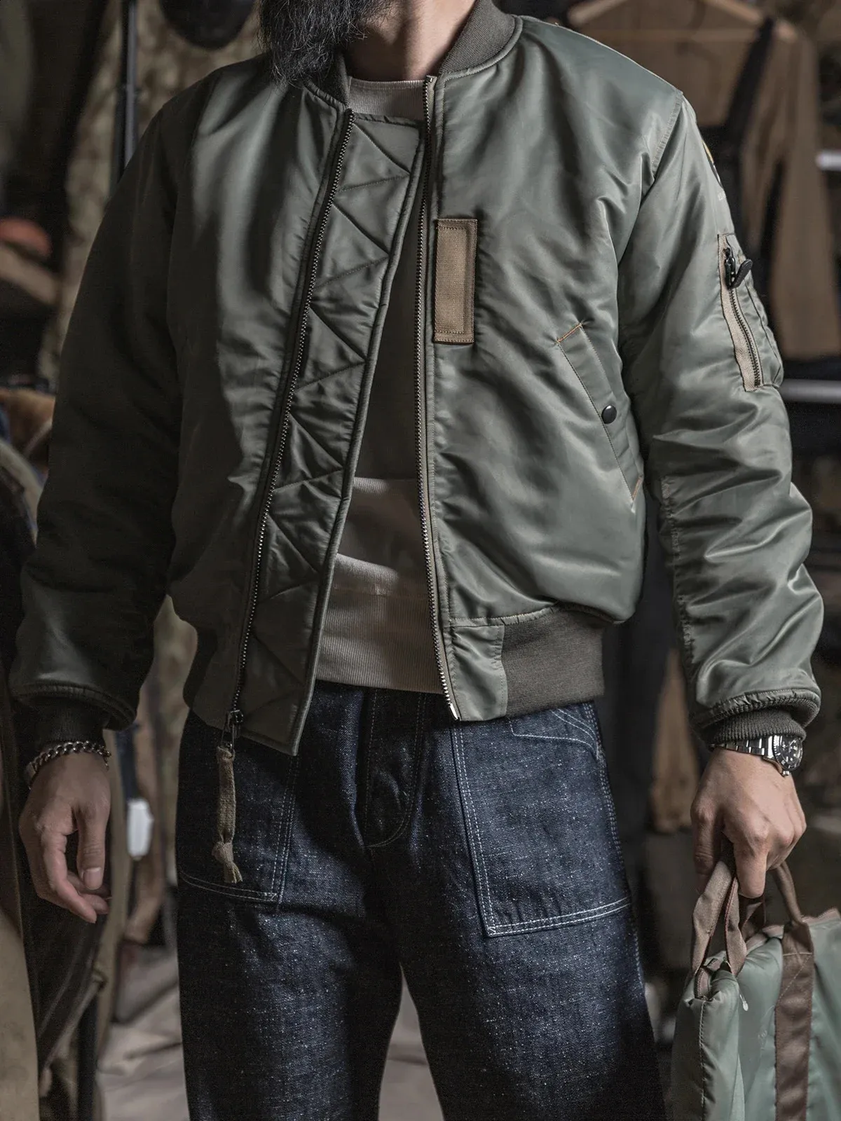 k*6様 90s USAF MA-1 Flight Jacket HOPE MF k*6様 90s USAF MA-1 Flight Jacket HOPE MF k*6様