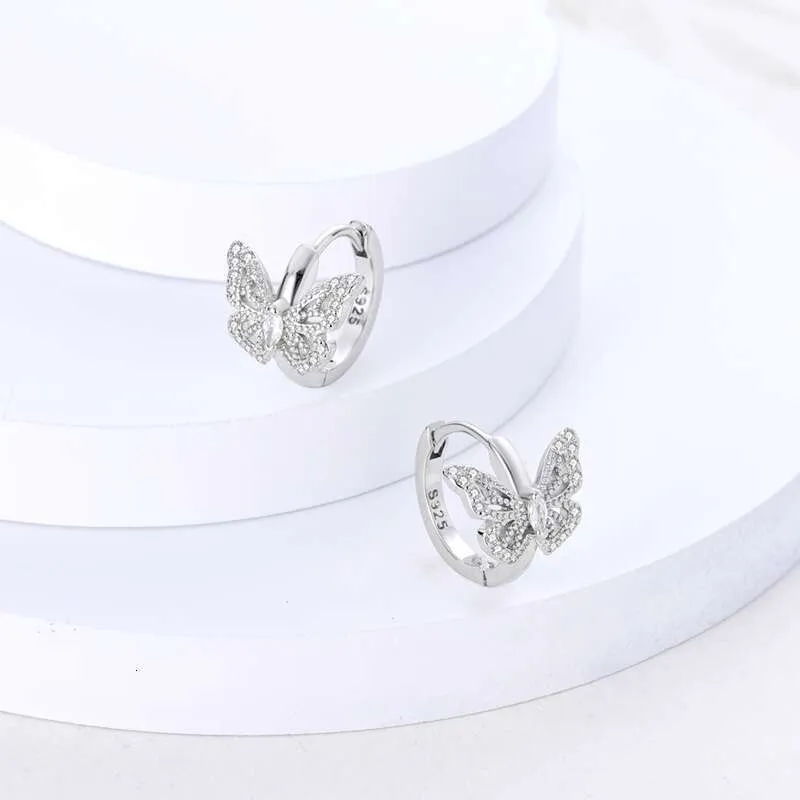 Orecchini a forma di farfalla in argento sterling: gioielli